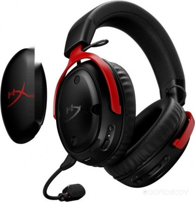 Cloud III S Wireless (черный/красный)
