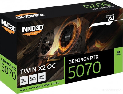 GeForce RTX 5070 Twin X2 OC N50702-12D7X-195064N