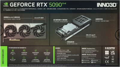 GeForce RTX 5090 D v2 Midnight X3 Z509DV2-24D7-17593928