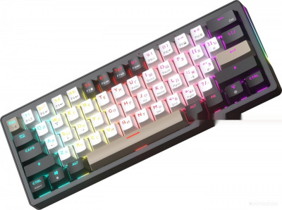 ZA61 White Black Brown (TNT Yellow)