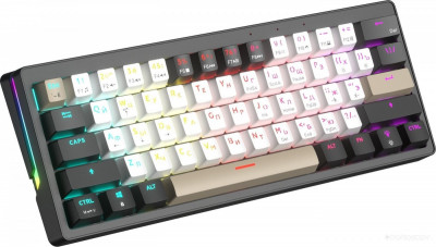 ZA61 White Black Brown (TNT Yellow)