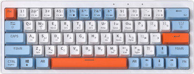 ZA63 Pro White Blue Orange (TNT Yellow)
