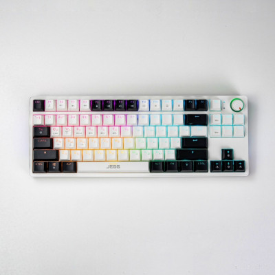 ZA87 Pro White Black Orange (TNT Yellow)