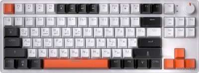 ZA87 Pro White Black Orange (TNT Yellow)