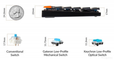 K5 SE RGB K5SE-E3-RU (Keychron Low Profile Optical Brown)