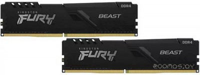 FURY Beast 2x8GB DDR4 PC4-28800 KF436C17BBK2/16