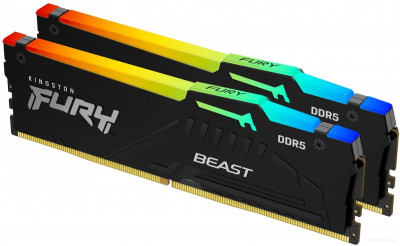 FURY Beast RGB 2x16ГБ DDR5 5600 МГц KF556C40BBAK2-32