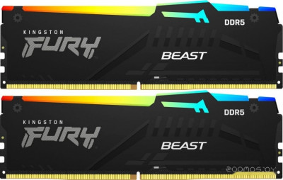 FURY Beast RGB 2x32ГБ DDR5 5600 МГц KF556C40BB2AK2-64