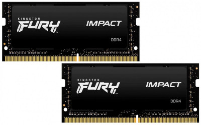FURY Impact 16GB DDR4 SODIMM PC4-25600 KF432S20IB/16