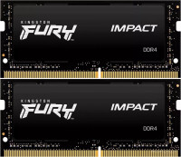 FURY Impact 2x8GB DDR4 SODIMM PC4-25600 KF432S20IBK2/16