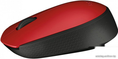 M171 Wireless Mouse красный/черный [910-004641]