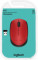 M171 Wireless Mouse красный/черный [910-004641]