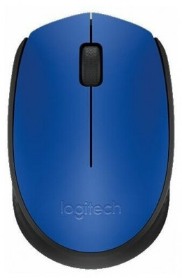 M171 Wireless Mouse синий/черный [910-004640]