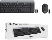 MK470 Slim Wireless Combo 920-009204 (графитовый)