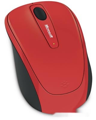 Wireless Mobile Mouse 3500 Limited Edition (красный)