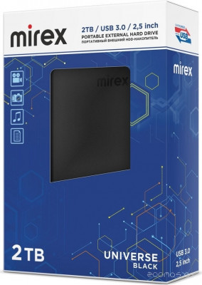 Universe Black 2TB 13630-UHDUVB20