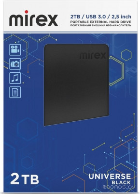 Universe Black 2TB 13630-UHDUVB20