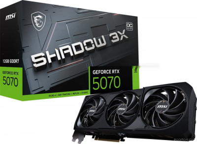 GeForce RTX 5070 12G Shadow 3X OC