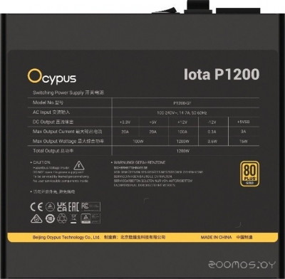 Iota P1200 Iota-P1200-G1FFBK024X-EU
