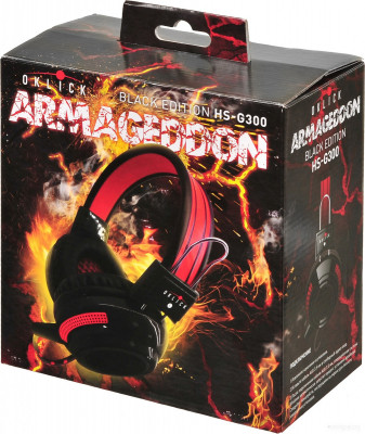 HS-G300 Armageddon (черный/красный)