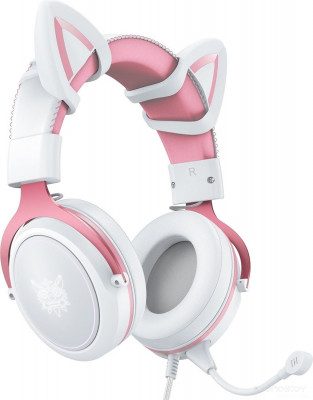 X10 (белый/розовый, с ушками)