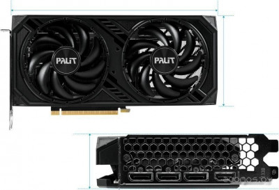 GeForce RTX 4060 Ti Dual 8GB GDDR6 NE6406T019P1-1060D