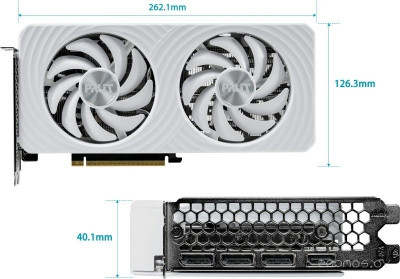 GeForce RTX 5060 White OC NE75060U19P1-GB2063M