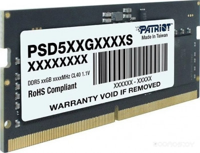 Signature Line 32ГБ DDR5 SODIMM 5600 МГц PSD532G56002S