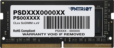 Signature Line 4GB SODIMM DDR4 PC4-21300 PSD44G266681S