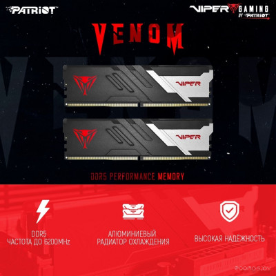 Viper Venom 2x32ГБ DDR5 6000МГц PVV564G600C30K