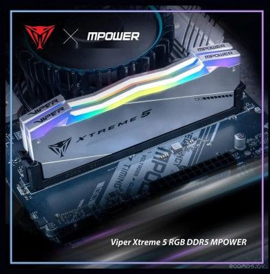 Viper Xtreme 5 2x16ГБ DDR5 6000 МГц PVXR532G60C30KM