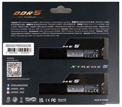 Xtreme 5 2x24ГБ DDR5 7600 МГц PVXR548G76C36K
