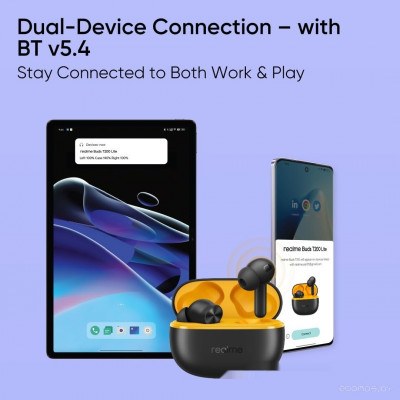 Buds T200 Lite (черный)