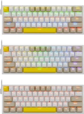 Fizz (Redragon Red, белый/бежевый)