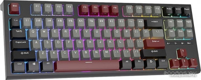 RK-R87 RGB (черный, RK Brown)