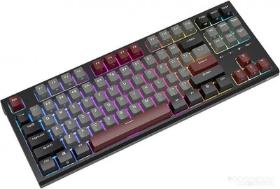 RK-R87 RGB (черный, RK Brown)