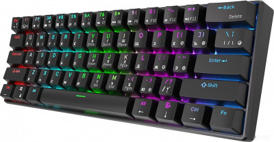 RK61 RGB (черный, RK Red)