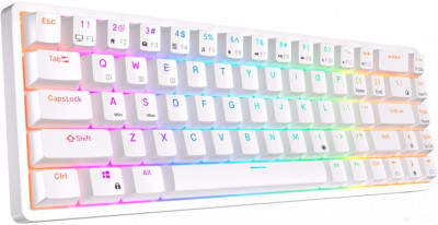 RKG68 RGB (белый, Gateron Yellow)