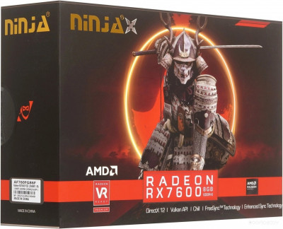 Ninja Radeon RX 7600 8GB GDDR6 AF760FG86F