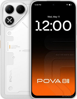 Pova 8 5G LK6 8GB/128GB (пиксельный белый)