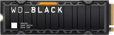 Black SN850X NVMe Heatsink 2TB WDS200T2XHE