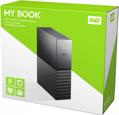 My Book 8TB [WDBBGB0080HBK]