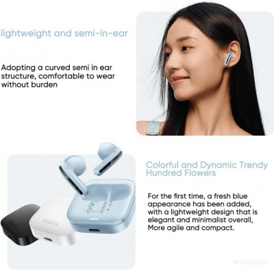 Redmi Buds 6 Active M2344E1 (черный, международная версия)