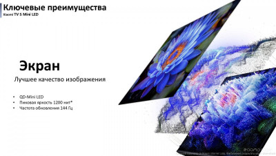 TV S Mini LED 55" 2025 (международная версия)