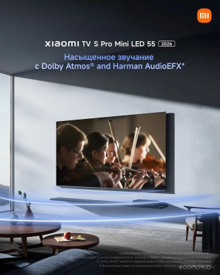 TV S Pro Mini LED 55" 2026 L55MB-SRU (международная версия)