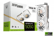 Gaming GeForce RTX 5050 Twin Edge OC White Edition ZT-B50500Q-10M