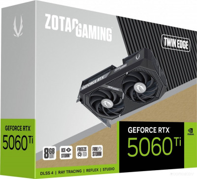 Gaming GeForce RTX 5060 Ti 8GB Twin Edge ZT-B50610E-10M