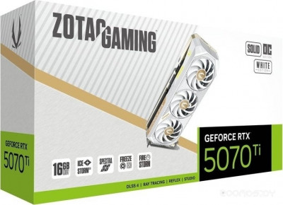 Gaming GeForce RTX 5070 Ti Solid Core OC White Edition ZT-B50710Q2-10P