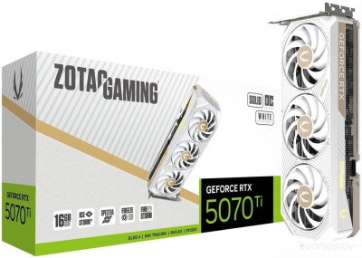Gaming GeForce RTX 5070 Ti Solid Core OC White Edition ZT-B50710Q2-10P
