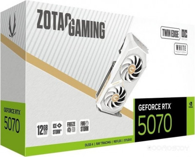 Gaming GeForce RTX 5070 Twin Edge OC White Edition ZT-B50700Q-10P